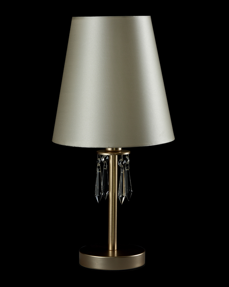 Настольная лампа Crystal Lux RENATA LG1 GOLD RENATA LG1 GOLD Белый+Бежевый