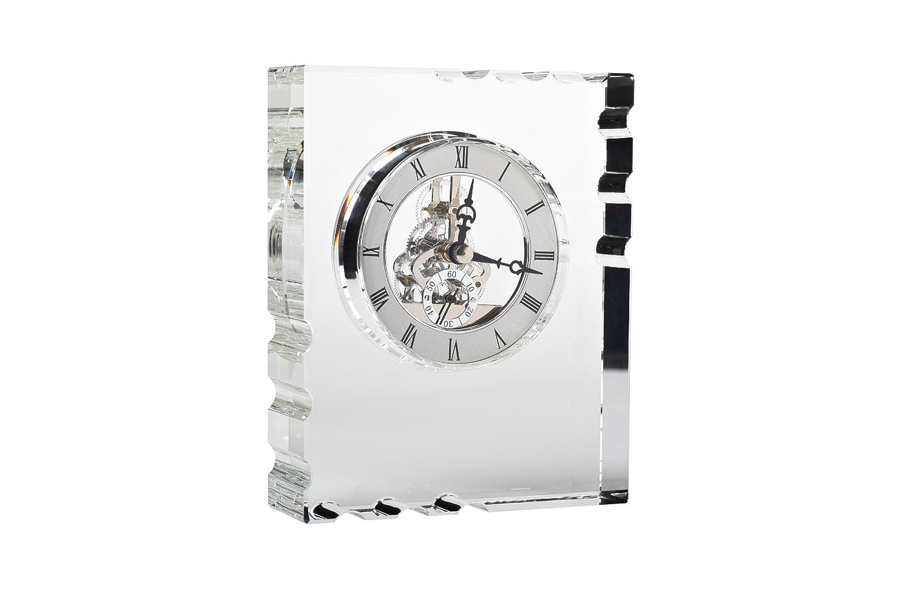 C81494 Часы настольные, 13*16*5 см. цвет серебряный Garda Decor C81494 
