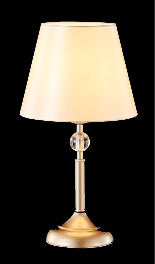 Настольная лампа Crystal Lux FLAVIO LG1 GOLD FLAVIO LG1 GOLD Бежевый